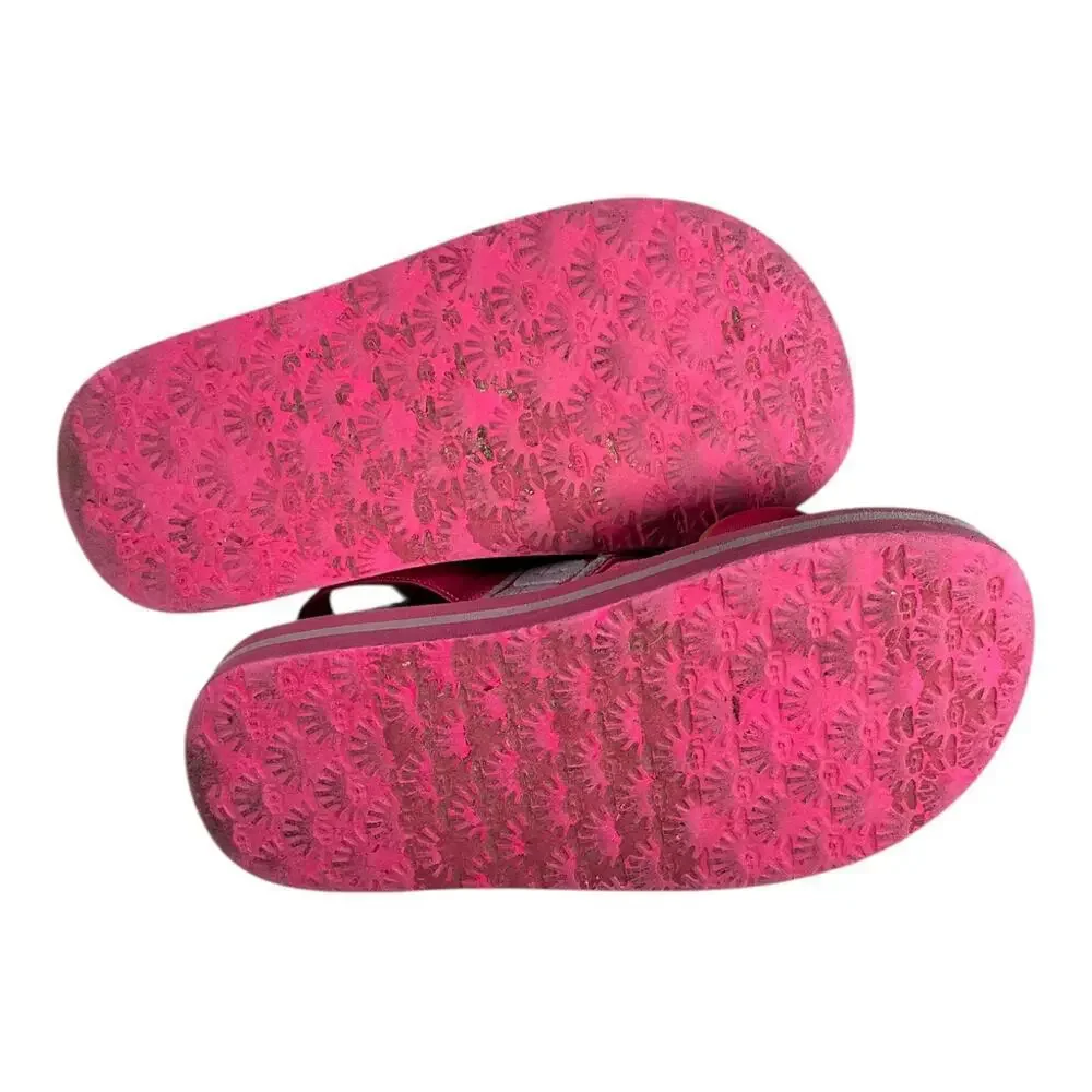 UGG Kids Zuma Sling Sandals Size 13K Pink Camo Pop Excellent Condition Summer